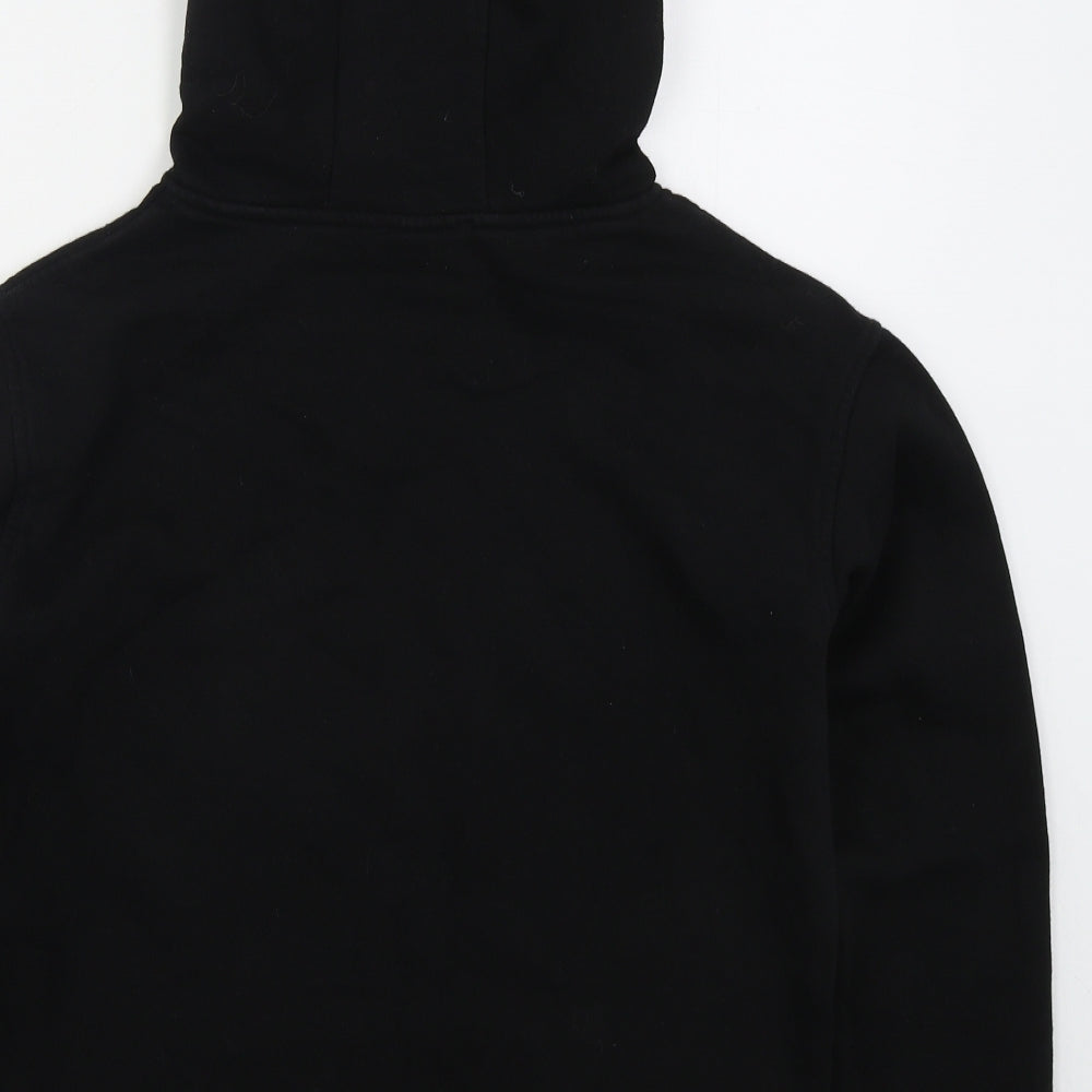 Primark Womens Black  Cotton Pullover Hoodie Size 6  Pullover