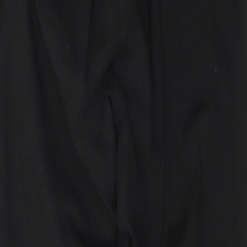 Bonmarché Womens Black  Cotton Straight Jeans Size 16 L28 in Regular