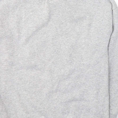 Papaya Womens Grey  Polyester Pullover Sweatshirt Size S  Pullover - Fabulous