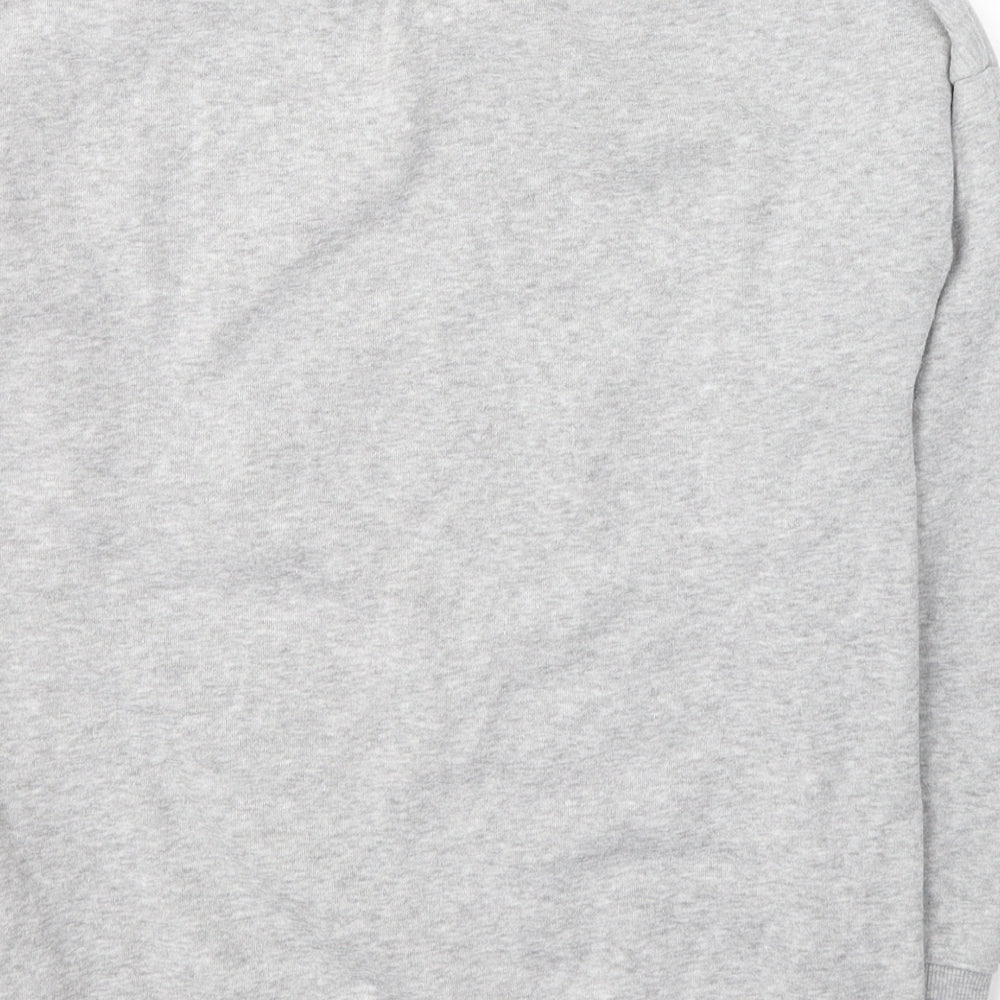 Papaya Womens Grey  Polyester Pullover Sweatshirt Size S  Pullover - Fabulous