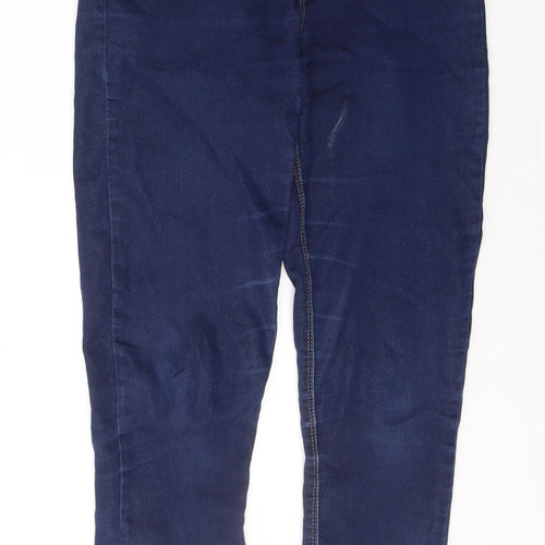 Dunnes Stores Womens Blue  Cotton Jegging Jeans Size 8 L27 in Regular
