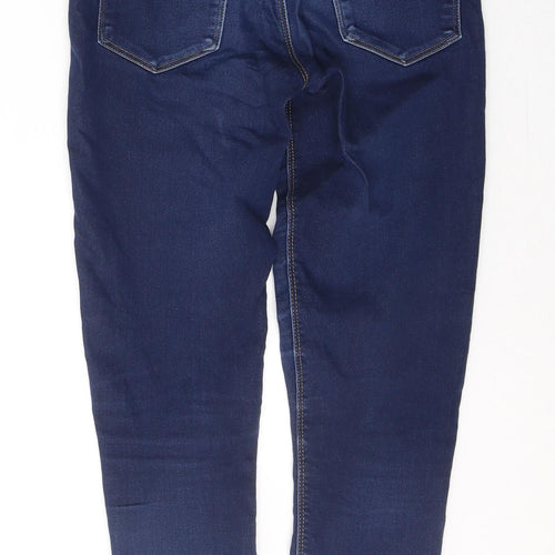 Dunnes Stores Womens Blue  Cotton Jegging Jeans Size 8 L27 in Regular