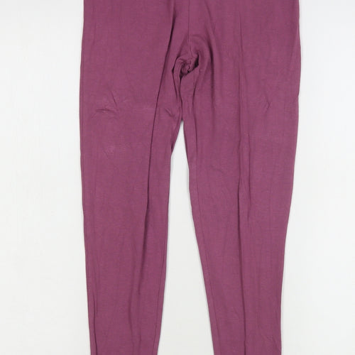 ASOS Womens Pink  Viscose Jogger Leggings Size 8 L27 in