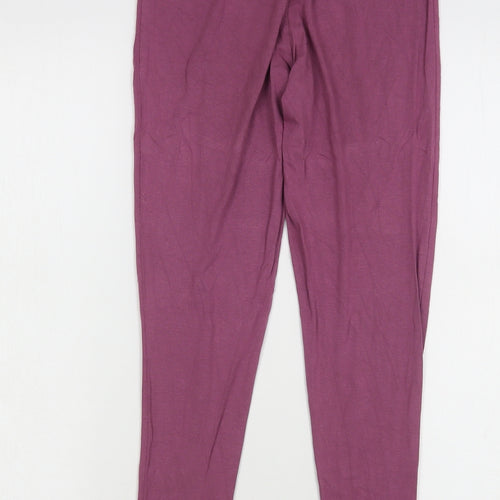 ASOS Womens Pink  Viscose Jogger Leggings Size 8 L27 in