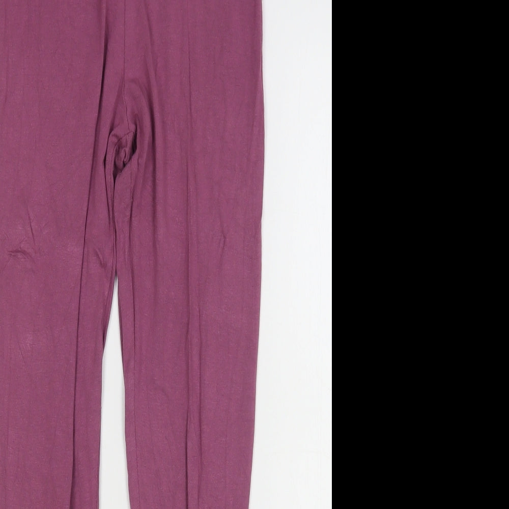 ASOS Womens Pink  Viscose Jogger Leggings Size 8 L27 in