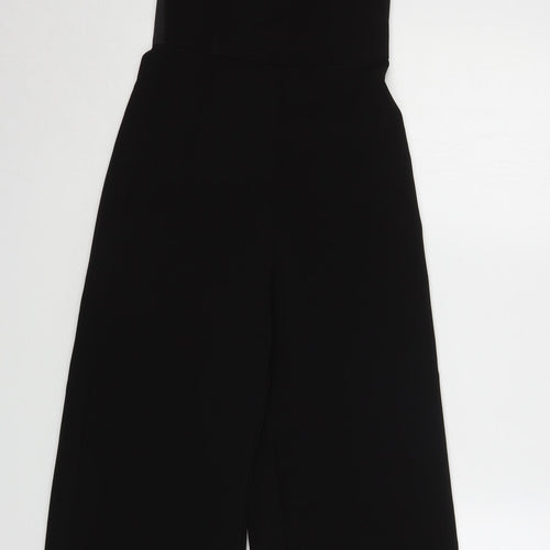 H&M Womens Black  Polyester Jumpsuit One-Piece Size 4 L24 in