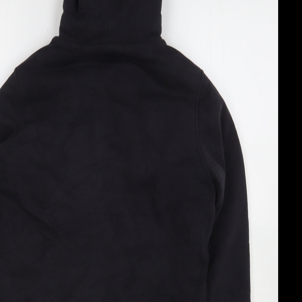 O'Neill Womens Black  Cotton Full Zip Hoodie Size S