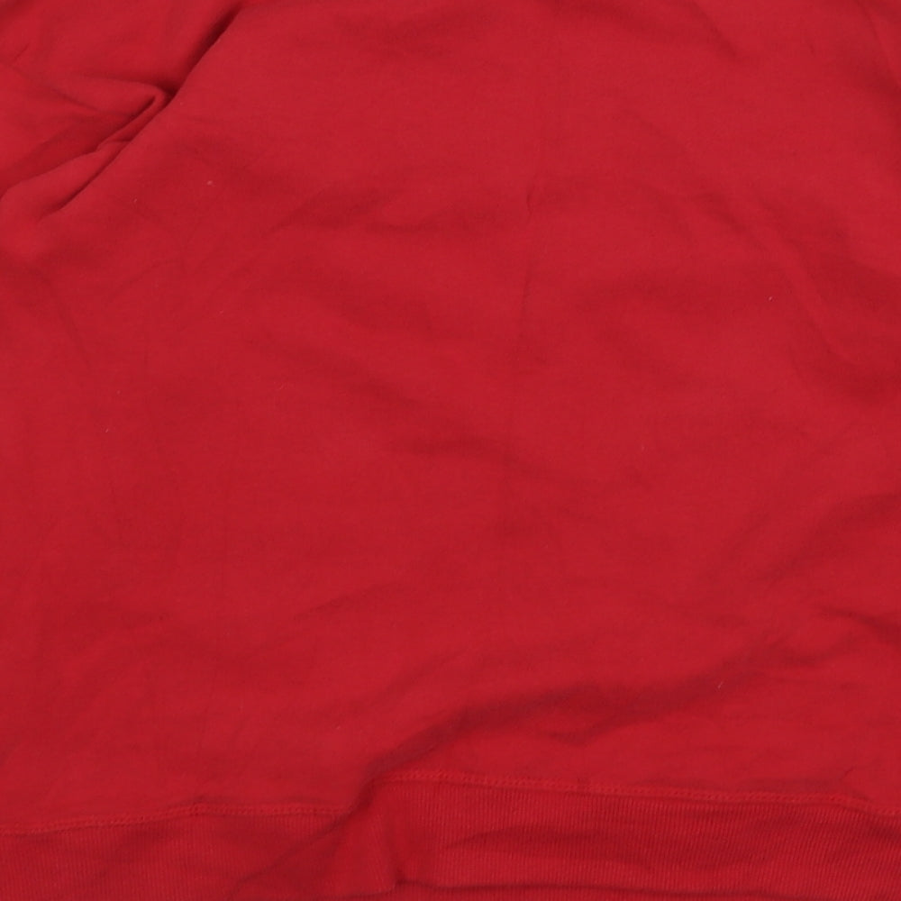 Atmosphere Womens Red Round Neck  Polyester Pullover Jumper Size 6   - Christmas