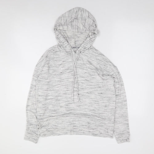 Marks and Spencer Womens Grey  Viscose Pullover Hoodie Size 8  Pullover