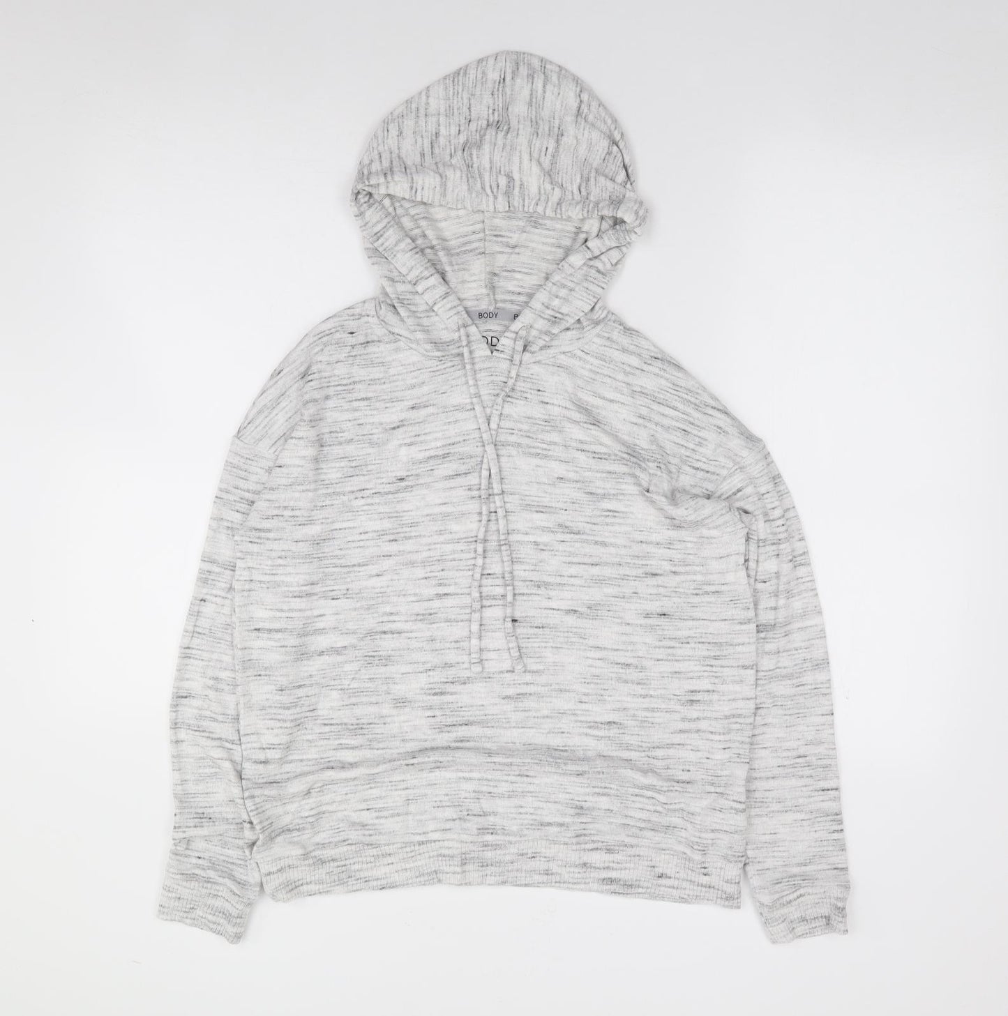 Marks and Spencer Womens Grey  Viscose Pullover Hoodie Size 8  Pullover