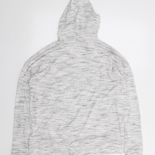Marks and Spencer Womens Grey  Viscose Pullover Hoodie Size 8  Pullover