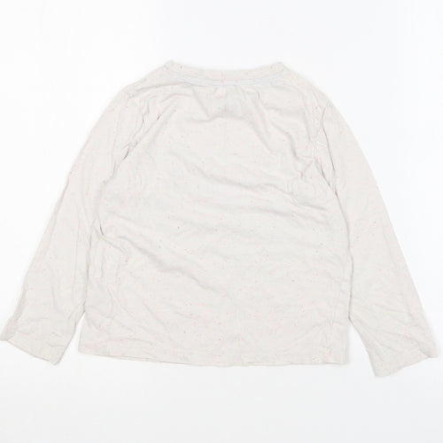 F&F Boys Multicoloured  Cotton Basic T-Shirt Size 6-7 Years Round Neck