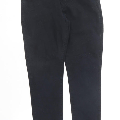 NEXT Girls Blue  Cotton Chino Trousers Size 12 Years  Regular