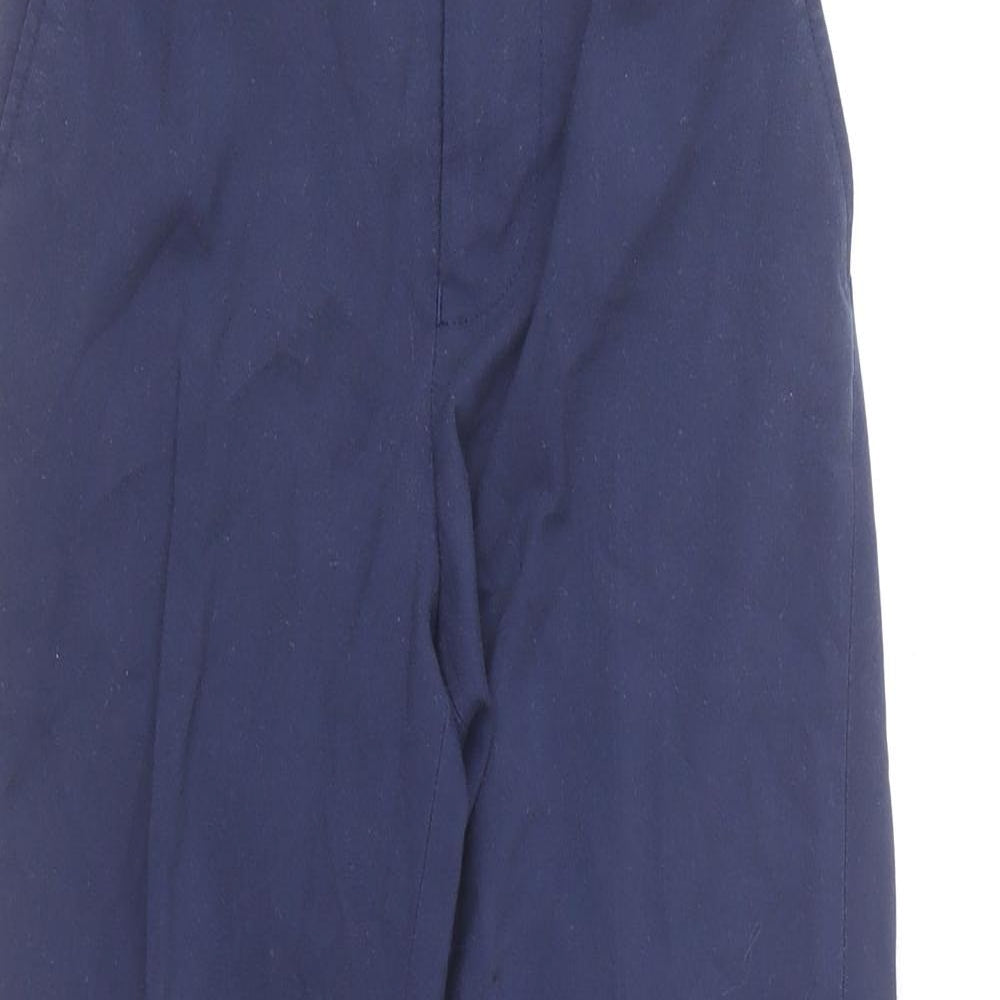 NEXT Boys Blue  Polyester Dress Pants Trousers Size 10 Years  Regular