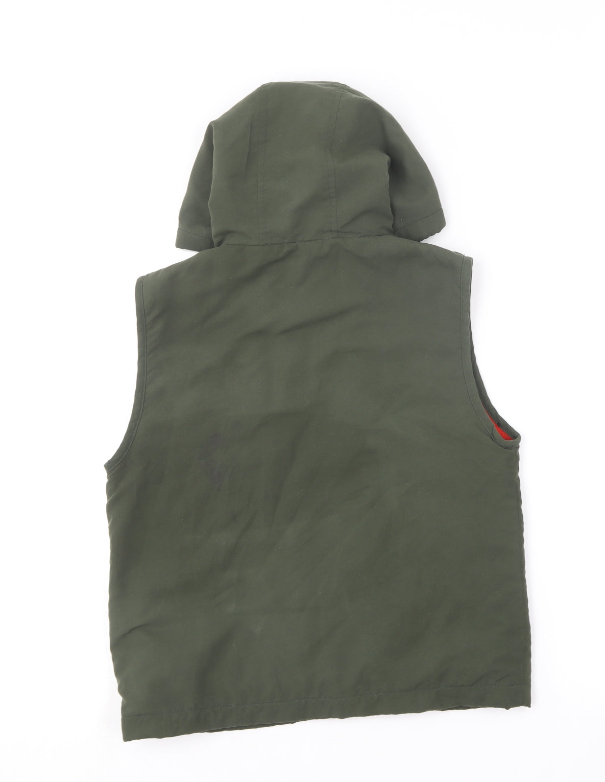 AlibI Boys Green   Gilet Jacket Size 7-8 Years