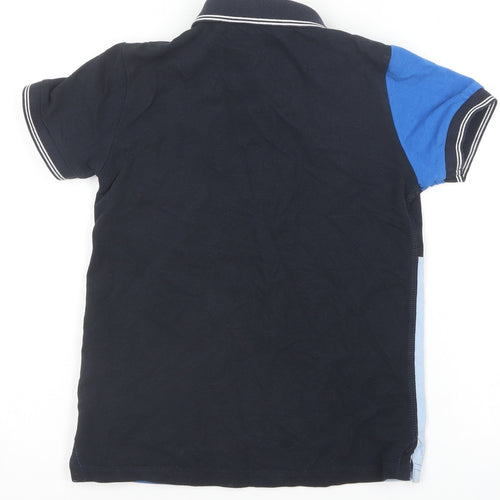NEXT Boys Blue  Cotton Basic Polo Size 5-6 Years Collared
