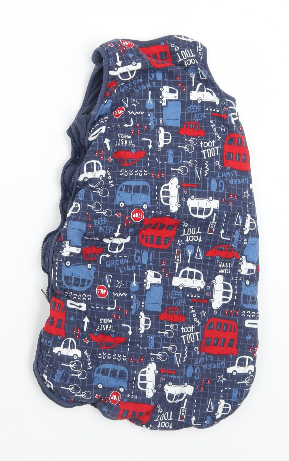 George Boys Multicoloured Geometric Cotton Babygrow One-Piece Size 0-3 Months  Snap - Baby sleep bag 0-6 Months