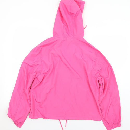 Primark Womens Pink   Windbreaker Jacket Size 6  Zip - 6-8