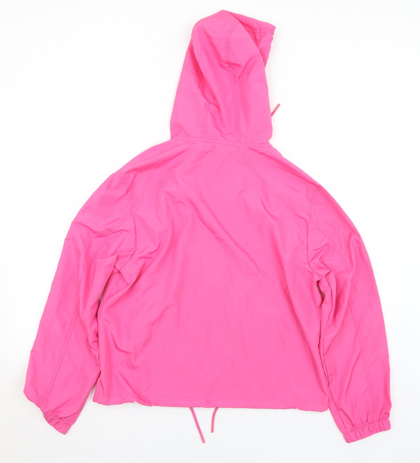 Primark Womens Pink   Windbreaker Jacket Size 6  Zip - 6-8