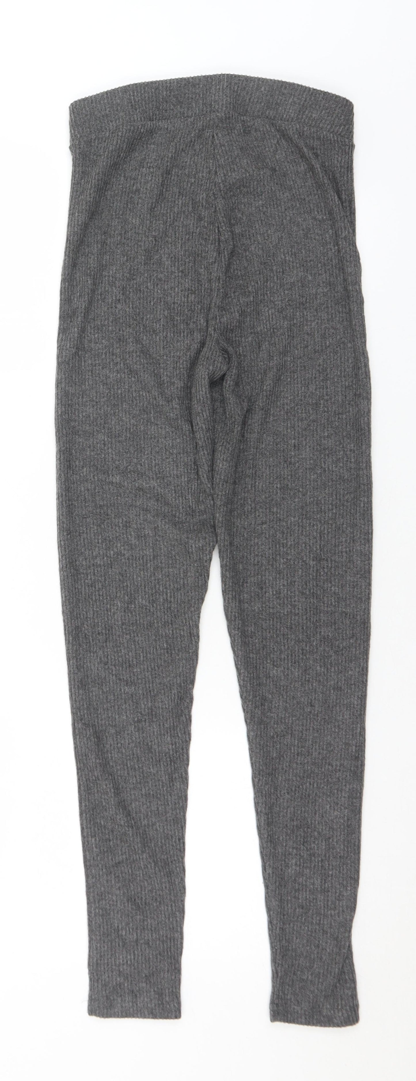 Primark Womens Grey  Polyester Jogger Leggings Size 6 L29 in   - 6-8