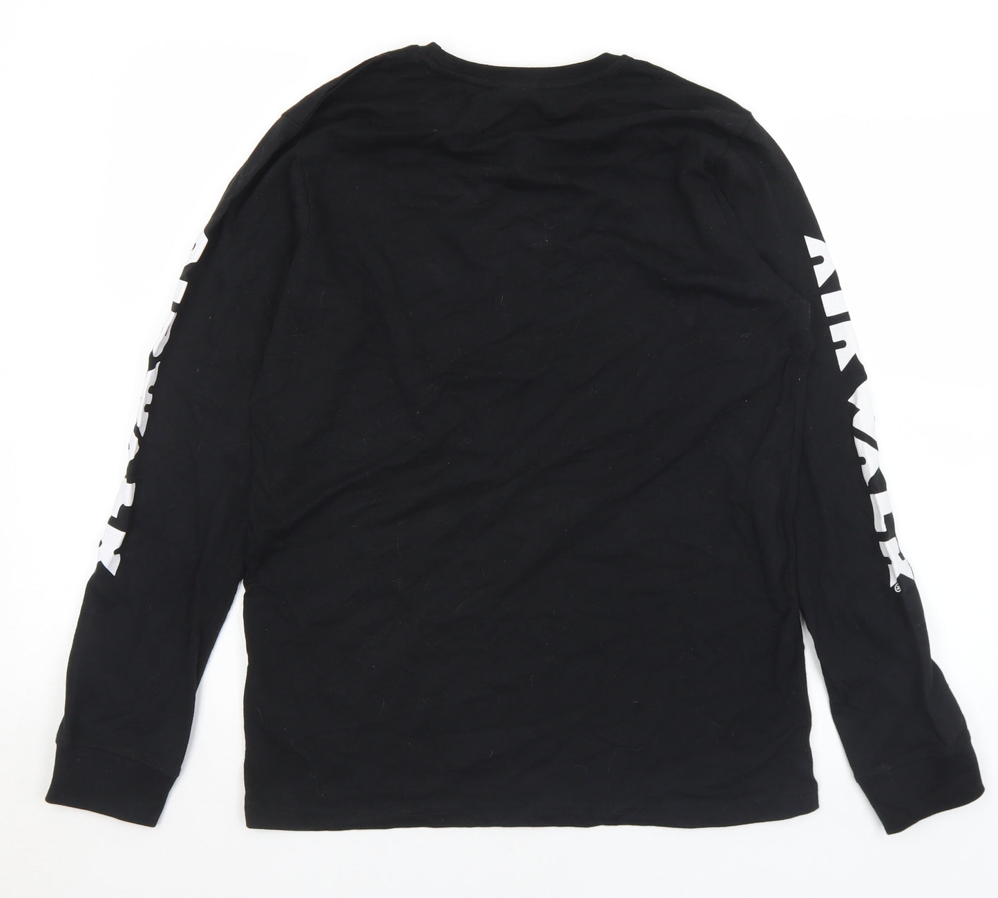 AIRWALK Mens Black  Cotton Pullover Sweatshirt Size L   - Airwalk
