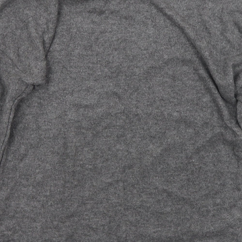 Primark Womens Grey Round Neck  Polyester Pullover Jumper Size 6   - 6-8