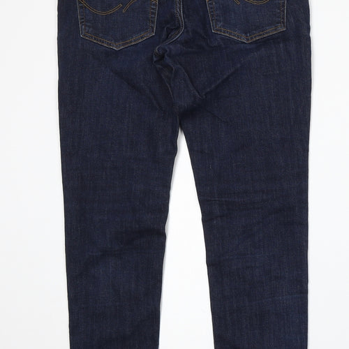 Jack&Jones Boys Blue  Cotton Skinny Jeans Size 15 Years  Regular