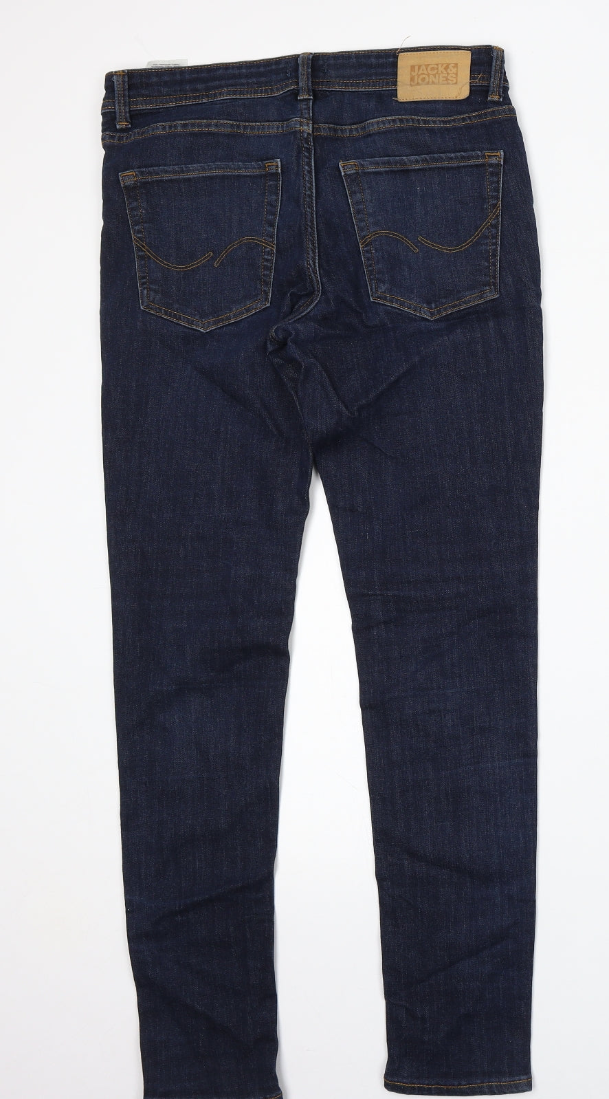 Jack&Jones Boys Blue  Cotton Skinny Jeans Size 15 Years  Regular