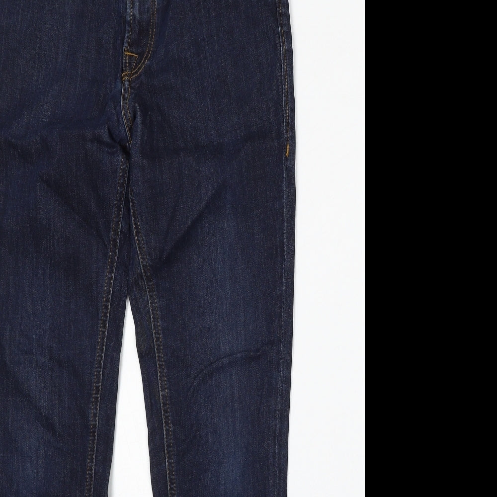 Jack&Jones Boys Blue  Cotton Skinny Jeans Size 15 Years  Regular
