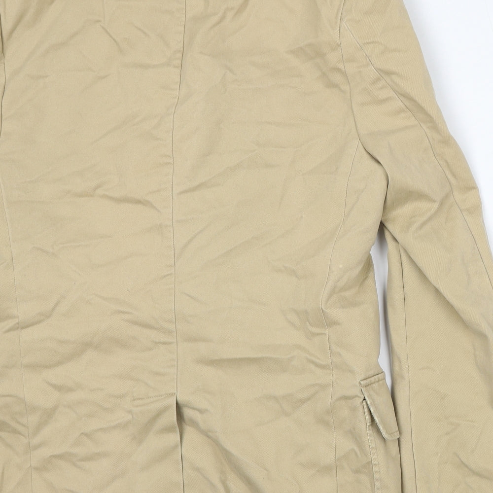 Ralph Lauren Mens Beige  Cotton Jacket Blazer Size M