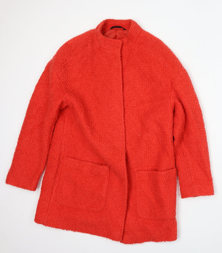 Dunnes Stores Womens Red   Jacket  Size 10  Snap