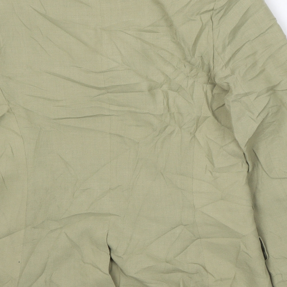 JV Collection Womens Green   Jacket  Size 12  Button