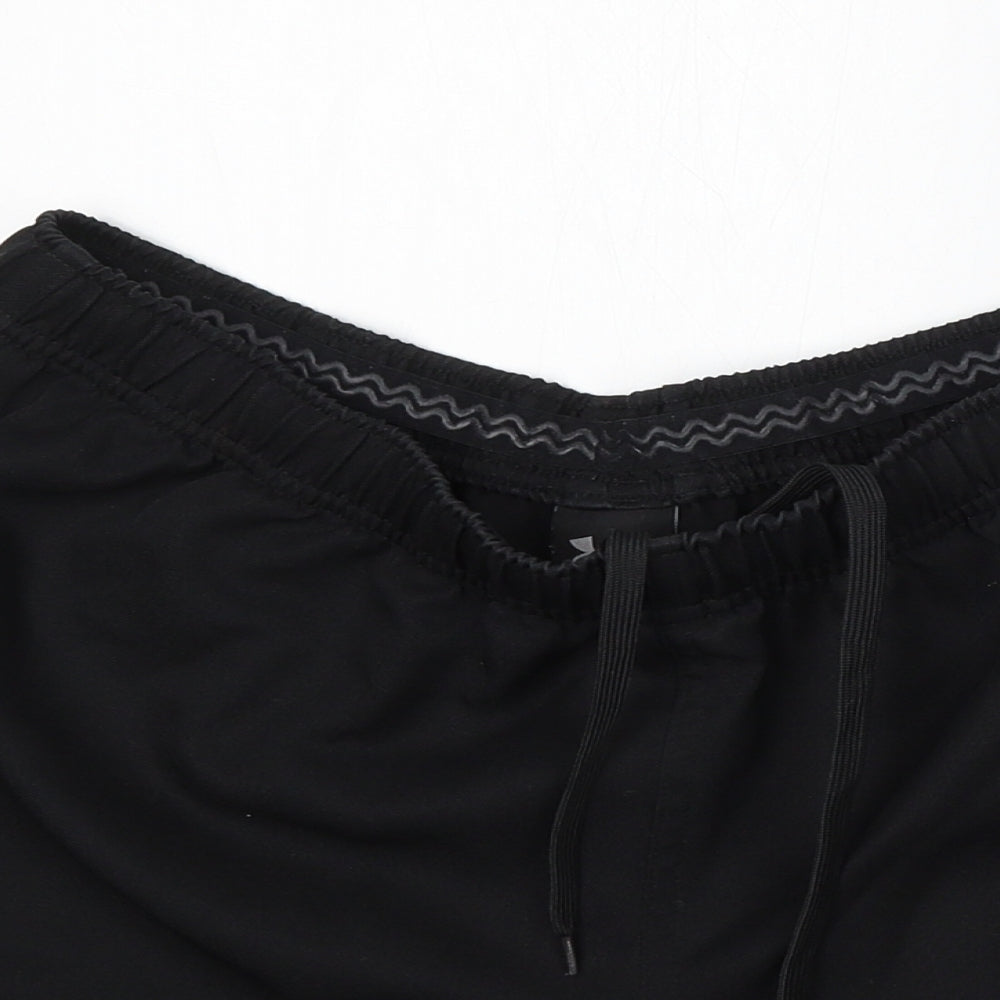 Under armour Womens Black  Nylon Athletic Shorts Size XL L3 in Regular