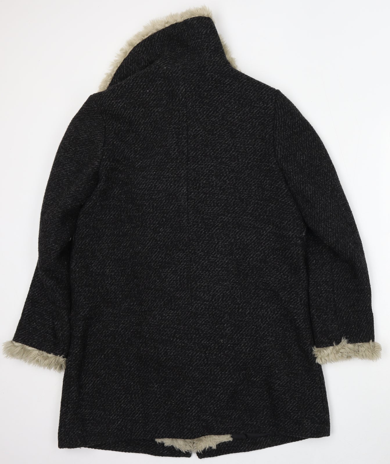 limited collection Womens Grey   Jacket  Size 14  Snap