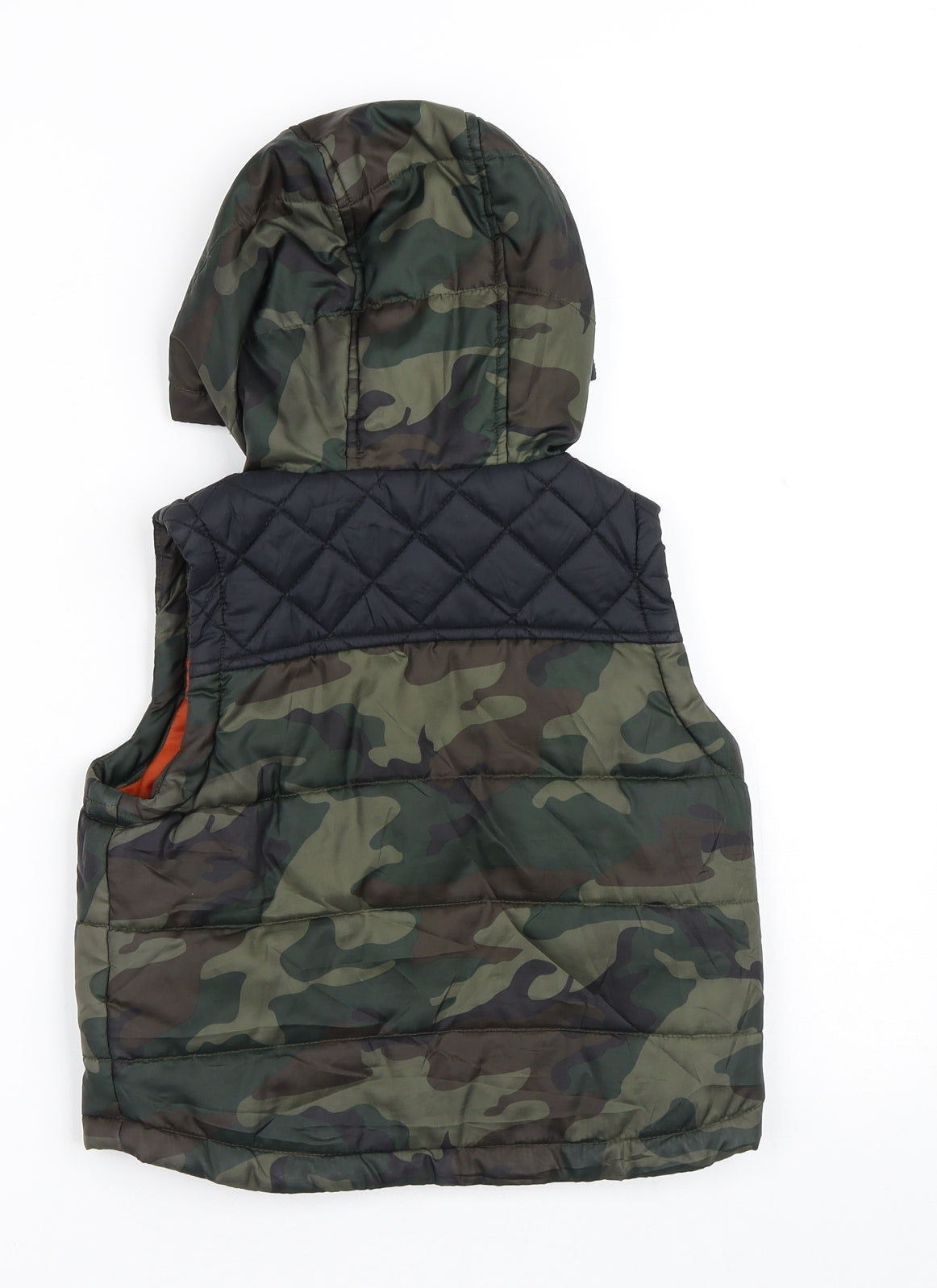 Palomino Boys Green Camouflage  Quilted Jacket Size 2-3 Years  Zip