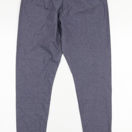 Label Be Womens Blue  Polyester Capri Leggings Size 18 L27 in