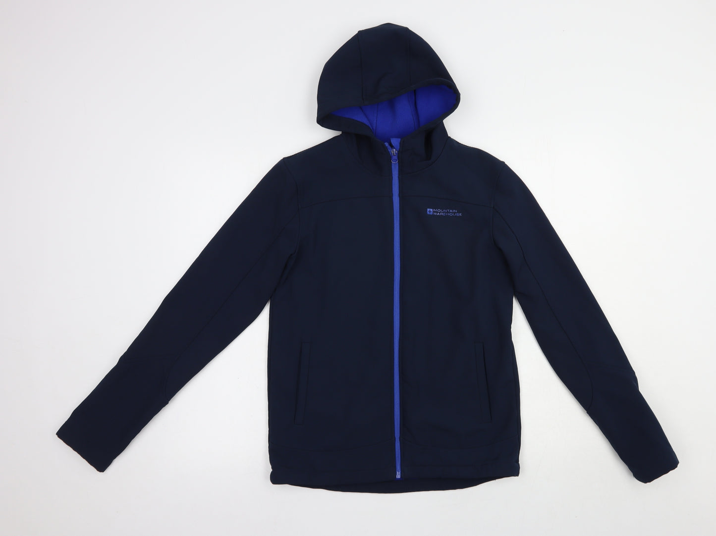Mountain Warehouse Boys Blue   Windbreaker Jacket Size 13 Years  Zip