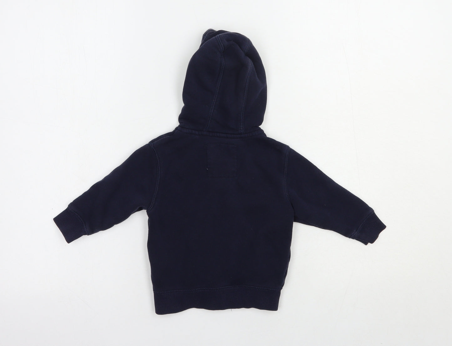 NEXT Baby Blue  Cotton Full Zip Jumper Size 6-9 Months  Zip