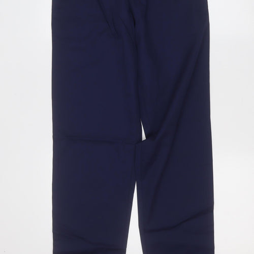 simon jersey Mens Blue  Polyester Trousers  Size XS L33 in Regular