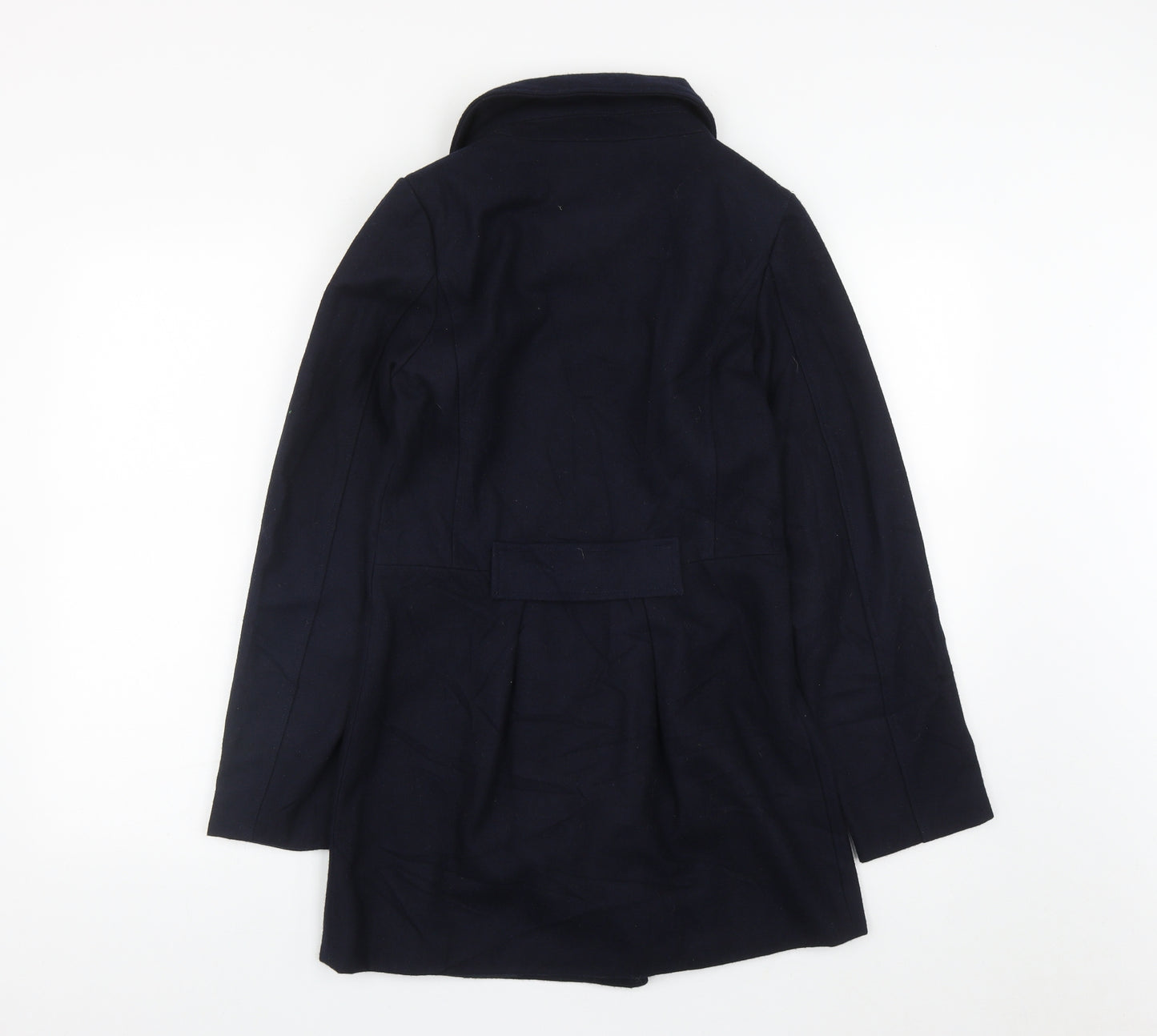 Evita Girls Blue   Pea Coat Coat Size 12 Years  Button