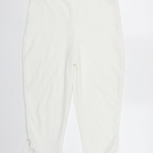 Preworn Womens White  Polyester Playsuit One-Piece Size 20