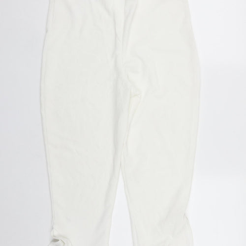 Preworn Womens White  Polyester Playsuit One-Piece Size 20