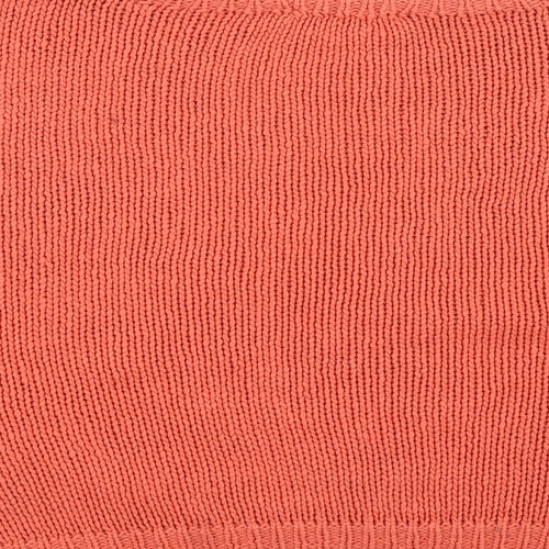 George Womens Orange Round Neck  Acrylic Pullover Jumper Size L   - Size 16-18