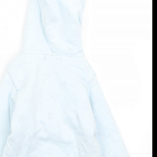 Kris x Kids  Blue Geometric Cotton Cardigan Jumper Size 6-9 Months  Snap - Planes