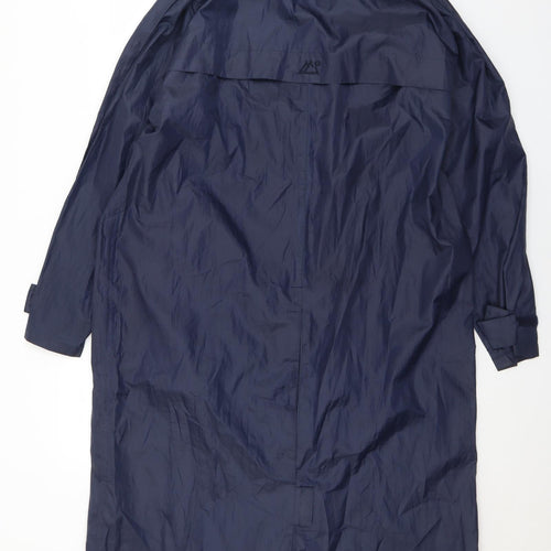 Target Dry Mens Blue   Windbreaker Coat Size M  Zip - Waterproof Coating