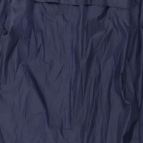 Target Dry Mens Blue   Windbreaker Coat Size M  Zip - Waterproof Coating