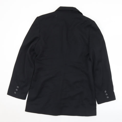 Dorothy Perkins Womens Black   Jacket Blazer Size 12  Button