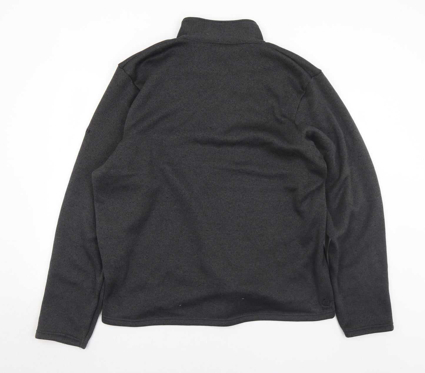 Dare 2B Mens Grey Collared Geometric Polyester Pullover Jumper Size 3XL