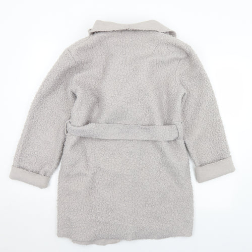 LV Clothing Womens Grey   Jacket Coatigan Size M  Tie