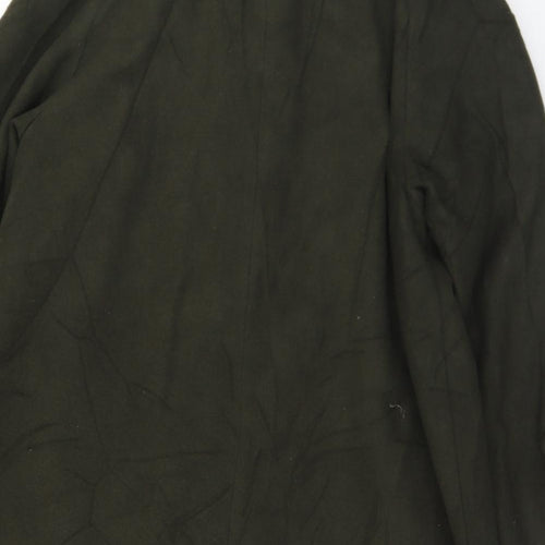 Holmewood Womens Green   Overcoat Coat Size 20  Buckle